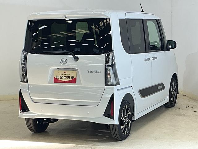 タント カスタムＸ　デモカー　バックカメラ　両側電動スライドドア　デモカー　バックカメラ　両側電動スライドドア　１４インチ純正アルミホイール　オートマチックハイビーム　前後コーナーセンサー　電子パーキング　オートブレーキホールド　ＵＳＢチャージャー　プッシュスタート（16枚目）