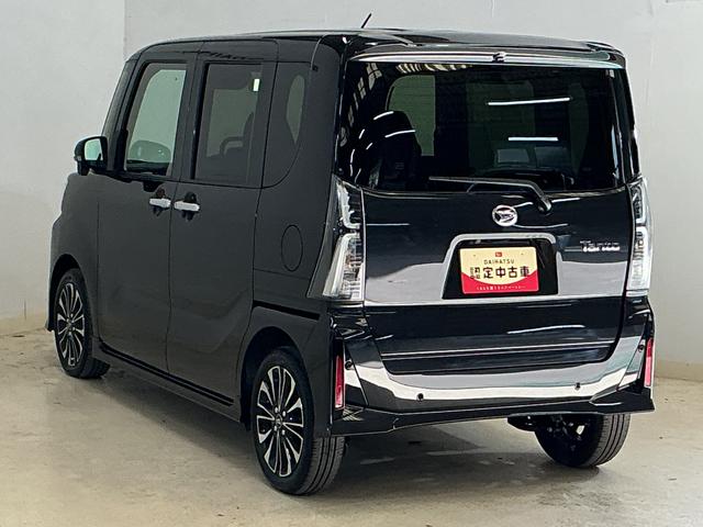 タント カスタムＲＳ　届け出済み未使用車　ターボ　全周囲カメラ　届け出済み未使用車　ターボ　パノラマモニター　ＥＴＣ　両側電動スライドドア　アダプティブクルーズコントロール　前席シートヒーター　１５インチ純正アルミホイール　オートマチックハイビーム　電子パーキング（19枚目）