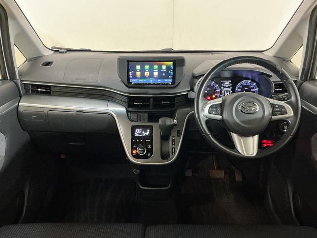 ムーヴ カスタム　ＲＳ　ＳＡＩＩ　ターボ　ナビＴＶ　ドラレコ　ＥＴＣ　ターボ　ナビ　ドラレコ　ＥＴＣ　バックカメラ　Ｂｌｕｅｔｏｏｔｈ　１５インチ純正アルミホイール　フルセグ　ＣＤ／ＤＶＤ再生　アームレストコンソールボックス　スマートキー　スペアキー有り　オートライト（2枚目）