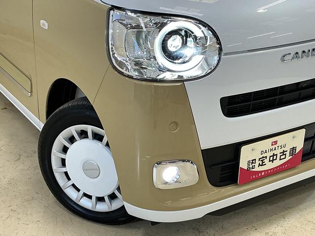 ムーヴキャンバス ストライプスＧ　届出済み未使用車　全周囲カメラ　シートヒータ　届出済み未使用車　パノラマモニター　両側電動スライドドア　前席シートヒーター　前後コーナーセンサー　電子パーキング　オートブレーキホールド　ホッとカップホルダー　ＵＳＢチャージャー　ＬＥＤヘッドライト（8枚目）