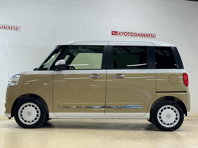 ムーヴキャンバス ストライプスＧ　届出済み未使用車　全周囲カメラ　シートヒータ　届出済み未使用車　パノラマモニター　両側電動スライドドア　前席シートヒーター　前後コーナーセンサー　電子パーキング　オートブレーキホールド　ホッとカップホルダー　ＵＳＢチャージャー　ＬＥＤヘッドライト（12枚目）