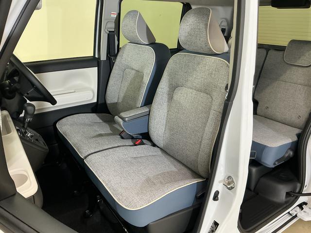 ムーヴキャンバス ストライプスＧ　届出済み未使用車　全周囲カメラ　シートヒータ　届出済み未使用車　パノラマモニター　両側電動スライドドア　前席シートヒーター　前後コーナーセンサー　電子パーキング　オートブレーキホールド　ホッとカップホルダー　ＵＳＢチャージャー　ＬＥＤヘッドライト（21枚目）