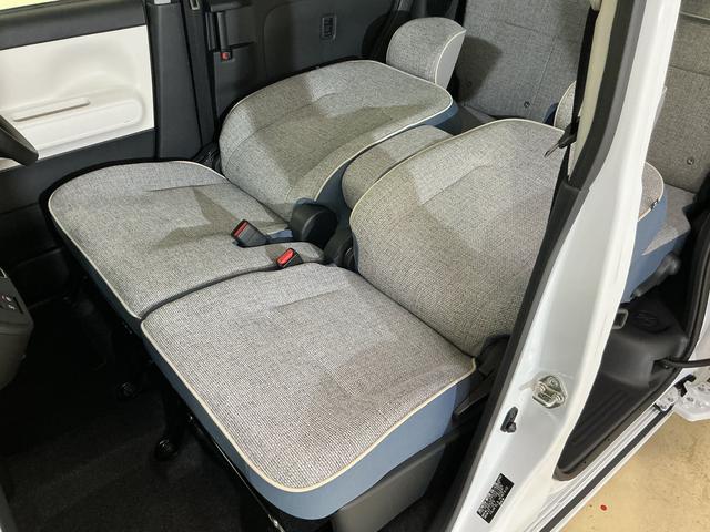 ムーヴキャンバス ストライプスＧ　届出済み未使用車　全周囲カメラ　シートヒータ　届出済み未使用車　パノラマモニター　両側電動スライドドア　前席シートヒーター　前後コーナーセンサー　電子パーキング　オートブレーキホールド　ホッとカップホルダー　ＵＳＢチャージャー　ＬＥＤヘッドライト（22枚目）