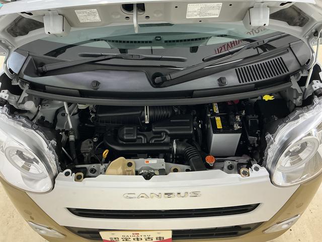 ムーヴキャンバス ストライプスＧ　届出済み未使用車　全周囲カメラ　シートヒータ　届出済み未使用車　パノラマモニター　両側電動スライドドア　前席シートヒーター　前後コーナーセンサー　電子パーキング　オートブレーキホールド　ホッとカップホルダー　ＵＳＢチャージャー　ＬＥＤヘッドライト（62枚目）