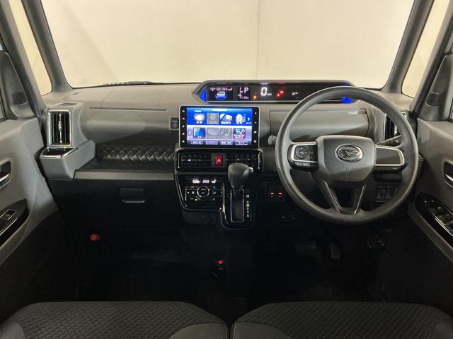 タント カスタムＸセレクション　ナビ　バックカメラ　ＥＴＣ　ドラレコ　ワンオーナー　９インチメモリーナビ　バックカメラ　ＥＴＣ　ドライブレコーダー　フルセグチューナー　ブルートゥース対応　プッシュボタンエンジンスタート　両側リヤパワースライドドア　ＬＥＤヘッドライト（2枚目）