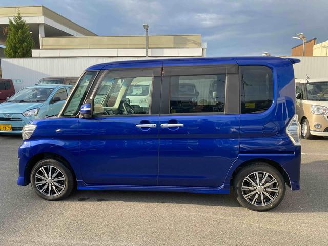 タント カスタムＸ　トップエディションＳＡＩＩ　ダイハツ認定中古車　予防安全機能スマートアシスト搭載　アイドリングストップ　アルミホイール　片側パワースライドドア　シートリフター　ナビゲーション　セキュリティアラーム　フォグランプ　キーフリーキー（5枚目）