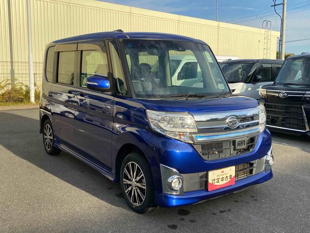 タント カスタムＸ　トップエディションＳＡＩＩ　ダイハツ認定中古車　予防安全機能スマートアシスト搭載　アイドリングストップ　アルミホイール　片側パワースライドドア　シートリフター　ナビゲーション　セキュリティアラーム　フォグランプ　キーフリーキー（6枚目）