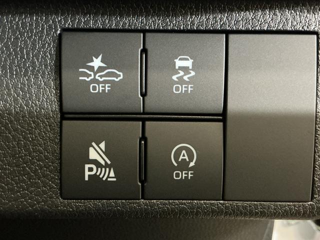 ムーヴキャンバス ストライプスＧ　届出済未使用車　両側リヤパワースライドドア　届出済未使用車　スマートアシスト　バックカメラ　両側リヤパワースライドドア　プッシュボタンエンジンスタート　ＬＥＤヘッドライト　コーナーセンサ　オートエアコン　オートライト　シートヒーター　ＡＢＳ（4枚目）