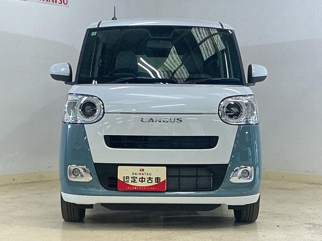 ムーヴキャンバス ストライプスＧ　届出済未使用車　両側リヤパワースライドドア　届出済未使用車　スマートアシスト　バックカメラ　両側リヤパワースライドドア　プッシュボタンエンジンスタート　ＬＥＤヘッドライト　コーナーセンサ　オートエアコン　オートライト　シートヒーター　ＡＢＳ（7枚目）