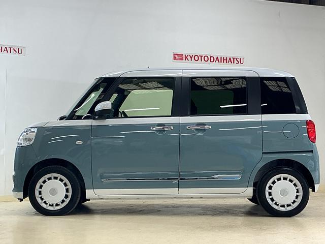 ムーヴキャンバス ストライプスＧ　届出済未使用車　両側リヤパワースライドドア　届出済未使用車　スマートアシスト　バックカメラ　両側リヤパワースライドドア　プッシュボタンエンジンスタート　ＬＥＤヘッドライト　コーナーセンサ　オートエアコン　オートライト　シートヒーター　ＡＢＳ（12枚目）