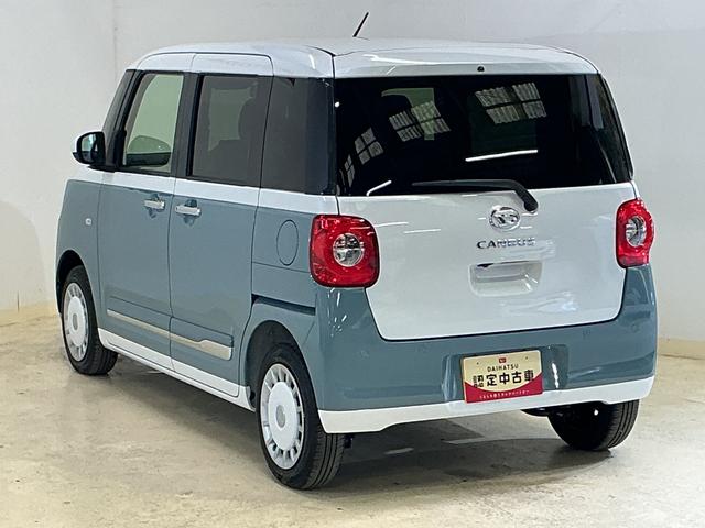 ムーヴキャンバス ストライプスＧ　届出済未使用車　両側リヤパワースライドドア　届出済未使用車　スマートアシスト　バックカメラ　両側リヤパワースライドドア　プッシュボタンエンジンスタート　ＬＥＤヘッドライト　コーナーセンサ　オートエアコン　オートライト　シートヒーター　ＡＢＳ（16枚目）