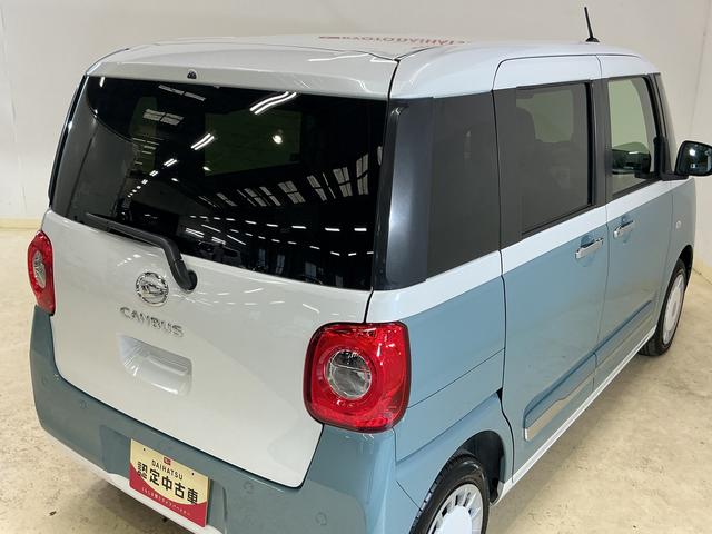 ムーヴキャンバス ストライプスＧ　届出済未使用車　両側リヤパワースライドドア　届出済未使用車　スマートアシスト　バックカメラ　両側リヤパワースライドドア　プッシュボタンエンジンスタート　ＬＥＤヘッドライト　コーナーセンサ　オートエアコン　オートライト　シートヒーター　ＡＢＳ（18枚目）