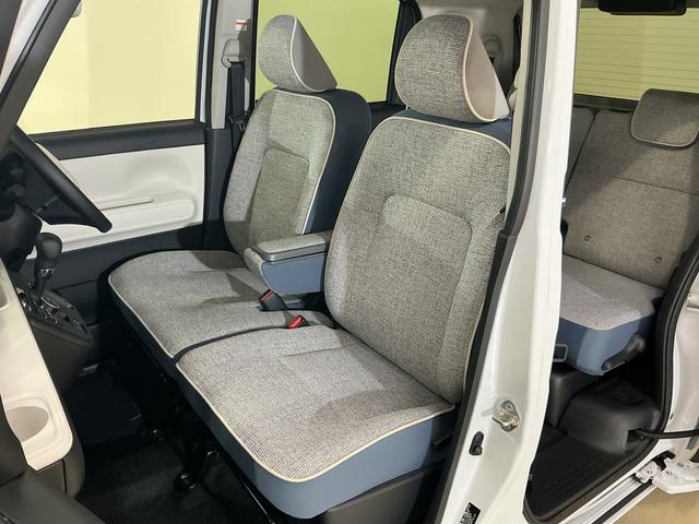 ムーヴキャンバス ストライプスＧ　届出済未使用車　両側リヤパワースライドドア　届出済未使用車　スマートアシスト　バックカメラ　両側リヤパワースライドドア　プッシュボタンエンジンスタート　ＬＥＤヘッドライト　コーナーセンサ　オートエアコン　オートライト　シートヒーター　ＡＢＳ（21枚目）