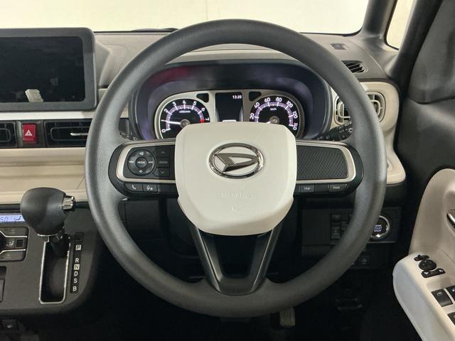 ムーヴキャンバス ストライプスＧ　届出済未使用車　両側リヤパワースライドドア　届出済未使用車　スマートアシスト　バックカメラ　両側リヤパワースライドドア　プッシュボタンエンジンスタート　ＬＥＤヘッドライト　コーナーセンサ　オートエアコン　オートライト　シートヒーター　ＡＢＳ（28枚目）