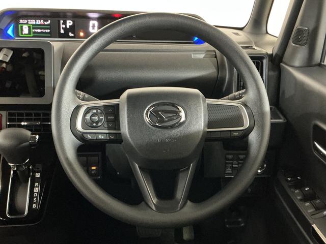 タント カスタムＸ　デモカー　全方位カメラ　両側電動スライドドア　デモカー　パノラマモニター　両側電動スライドドア　前席シートヒーター　前後コーナーセンサー　１４インチ純正アルミホイール　オートマチックハイビーム　オートブレーキホールド付き電子パーキング　スペアキー（30枚目）