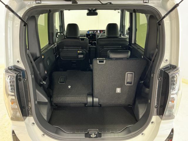 タント カスタムＸ　デモカー　全方位カメラ　両側電動スライドドア　デモカー　パノラマモニター　両側電動スライドドア　前席シートヒーター　前後コーナーセンサー　１４インチ純正アルミホイール　オートマチックハイビーム　オートブレーキホールド付き電子パーキング　スペアキー（32枚目）