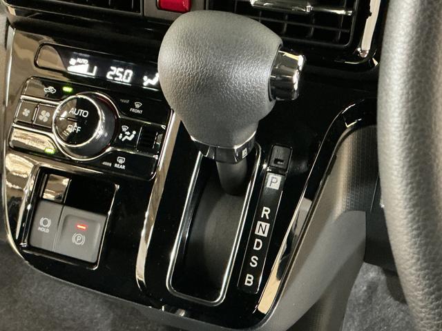 タント カスタムＸ　デモカー　全方位カメラ　両側電動スライドドア　デモカー　パノラマモニター　両側電動スライドドア　前席シートヒーター　前後コーナーセンサー　１４インチ純正アルミホイール　オートマチックハイビーム　オートブレーキホールド付き電子パーキング　スペアキー（53枚目）