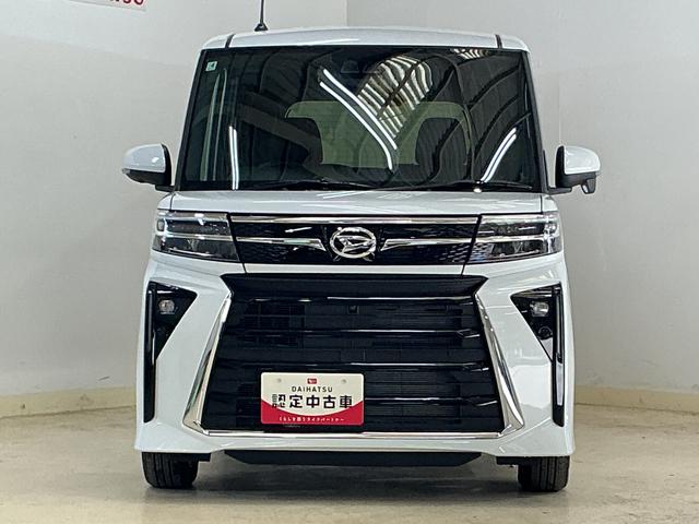 タント カスタムＸ　届出済み未使用車　パノラマモニター　電動スライド　届出済み未使用車　パノラマモニター　両側電動スライドドア　前席シートヒーター　前後コーナーセンサー　電子パーキング　オートブレーキホールド　オートマチックハイビーム　１４インチ純正アルミホイール（8枚目）