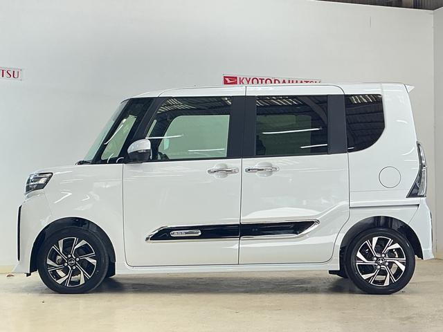 タント カスタムＸ　届出済み未使用車　パノラマモニター　電動スライド　届出済み未使用車　パノラマモニター　両側電動スライドドア　前席シートヒーター　前後コーナーセンサー　電子パーキング　オートブレーキホールド　オートマチックハイビーム　１４インチ純正アルミホイール（14枚目）