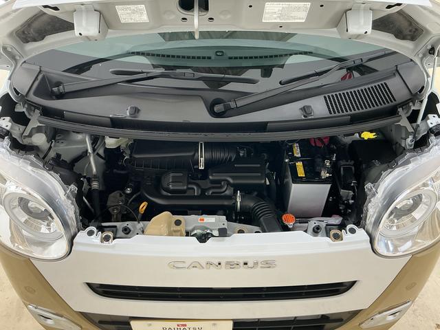 ムーヴキャンバス ストライプスＧ　届出済み未使用車　４ＷＤ　バックカメラ　届出済み未使用車　４ＷＤ　バックカメラ　両側電動スライドドア　前席シートヒーター　前後コーナーセンサー　ホッとカップホルダー　電子パーキング　オートブレーキホールド　オートマチックハイビーム　ＵＳＢ（60枚目）