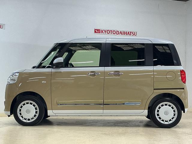 ムーヴキャンバス ストライプスＧ　届出済未使用車　スマートアシスト　届出済未使用車　スマートアシスト　バックカメラ　両側リヤパワースライドドア　プッシュボタンエンジンスタート　ＬＥＤヘッドライト　コーナーセンサー　オートエアコン　オートライト　シートヒーター　ＡＢＳ（12枚目）