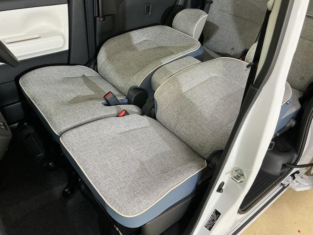 ムーヴキャンバス ストライプスＧ　届出済未使用車　スマートアシスト　届出済未使用車　スマートアシスト　バックカメラ　両側リヤパワースライドドア　プッシュボタンエンジンスタート　ＬＥＤヘッドライト　コーナーセンサー　オートエアコン　オートライト　シートヒーター　ＡＢＳ（22枚目）