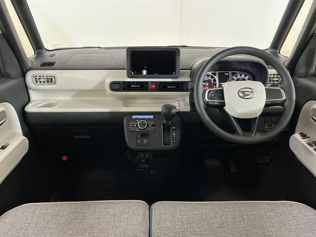 ムーヴキャンバス ストライプスＧ　届出済み未使用車　バックカメラ　電動スライド　届出済み未使用車　バックカメラ　両側電動スライドドア　前後コーナーセンサー　前席シートヒーター　電子パーキング　オートブレーキホールド　オートマチックハイビーム　ホッとカップホルダー　ＵＳＢ（2枚目）