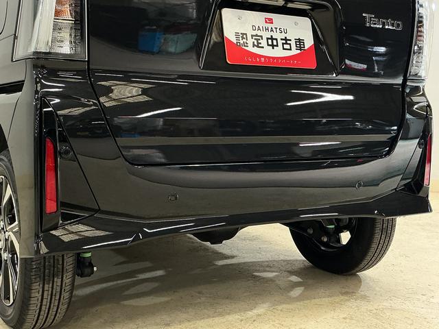 タント カスタムＸ　届出済み未使用車　４ＷＤ　パノラマモニター　届出済み未使用車　４ＷＤ　全周囲カメラ　両側電動スライドドア　前席シートヒーター　前後コーナーセンサー　電子パーキング　オートブレーキホールド　オートマチックハイビーム　１４インチ純正アルミホイール（19枚目）