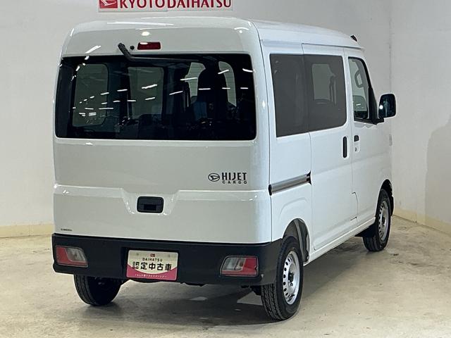 ハイゼットカーゴ ＤＸ　４ＷＤ　スマートアシスト　オートライト　コーナーセンサ　４ＷＤ　スマートアシスト　キーレスリモコン　オートライト　コーナーセンサー　スチールホイール　マニュアルエアコン　フロントパワーウインド　リヤワイパー　アイドリングストップ　パワステ　ＡＢＳ（12枚目）