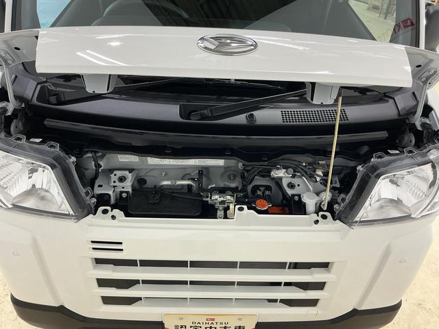 ハイゼットカーゴ ＤＸ　４ＷＤ　スマートアシスト　オートライト　コーナーセンサ　４ＷＤ　スマートアシスト　キーレスリモコン　オートライト　コーナーセンサー　スチールホイール　マニュアルエアコン　フロントパワーウインド　リヤワイパー　アイドリングストップ　パワステ　ＡＢＳ（52枚目）