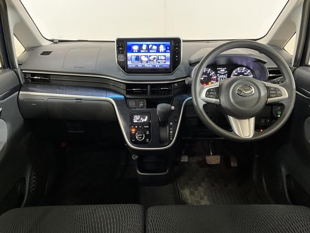 ムーヴ カスタム　Ｘ　ハイパーＳＡ　ワンオーナー　ナビＴＶ　ＥＴＣ　ワンオーナー　ナビ　ＥＴＣ　バックカメラ　Ｂｌｕｅｔｏｏｔｈ　１４インチ純正アルミホイール　フルセグ　ＤＶＤ　ＵＳＢ接続　ＬＥＤヘッドライト　フォグライト　オートライト　衝突軽減ブレーキ　スペアキー有（2枚目）