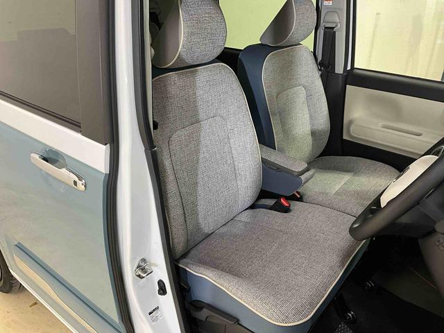 ムーヴキャンバス ストライプスＧ　届出済未使用車　スマートアシスト　届出済未使用車　スマートアシスト　バックカメラ　両側リヤパワースライドドア　プッシュボタンエンジンスタート　ＬＥＤヘッドライト　コーナーセンサー　オートエアコン　オートライト　シートヒーター　ＡＢＳ（22枚目）