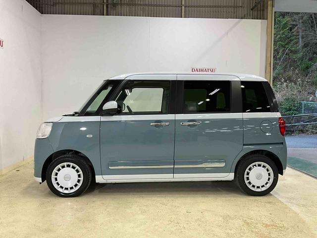 ムーヴキャンバス ストライプスＧ　届出済未使用車　スマートアシスト　届出済未使用車　スマートアシスト　バックカメラ　両側リヤパワースライドドア　プッシュボタンエンジンスタート　ＬＥＤヘッドライト　コーナーセンサー　オートエアコン　オートライト　シートヒーター　ＡＢＳ（33枚目）