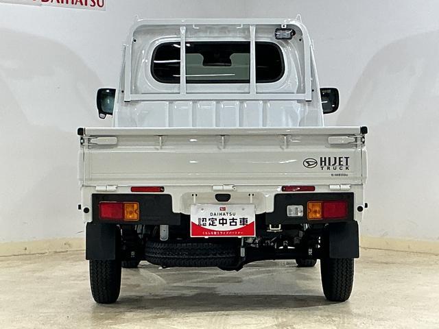ハイゼットトラック ＥＸＴ　ワンオーナー　４ＷＤ　ＣＶＴ車　リアコーナーセンサー　ワンオーナー　４ＷＤ　ＣＶＴ車　リアコーナーセンサー　オートマチックハイビーム　３方開　荷台作業灯　オートライト　横滑り防止装置　スマアシ　アイドリングストップ　プッシュスタート　スマートキー（13枚目）