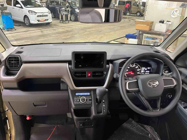 ムーヴ Ｘ　スマートアシスト　助手席側リヤパワースライドドア　助手席側リヤパワースライドドア　スマートアシスト　プッシュボタンエンジンスタート　ＬＥＤヘッドライト　オートエアコン　オートライト　コーナーセンサー　電動格納式ドアミラー　ホイールキャップ　ＡＢＳ（23枚目）