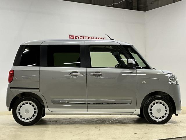 ムーヴキャンバス ストライプスＧ　届出済み未使用車　バックカメラ　届出済み未使用車　バックカメラ　両側電動スライドドア　前席シートヒーター　前後コーナーセンサー　電子パーキング　オートブレーキホールド　オートマチックハイビーム　ホットカップホルダー（13枚目）