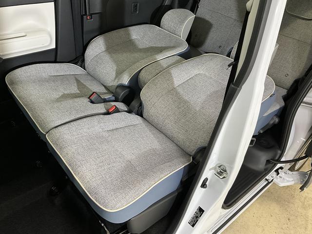 ムーヴキャンバス ストライプスＧ　届出済み未使用車　バックカメラ　届出済み未使用車　バックカメラ　両側電動スライドドア　前席シートヒーター　前後コーナーセンサー　電子パーキング　オートブレーキホールド　オートマチックハイビーム　ホットカップホルダー（22枚目）