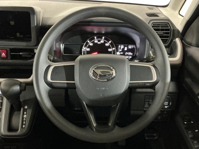 ムーヴ Ｘ　助手席側リヤパワースライドドア　スマートアシスト　助手席側リヤパワースライドドア　スマートアシスト　プッシュボタンエンジンスタート　コーナーセンサー　オートライト　オートエアコン　ホイールキャップ　ＬＥＤヘッドライト　電動格納式ドアミラー　ＡＢＳ（27枚目）