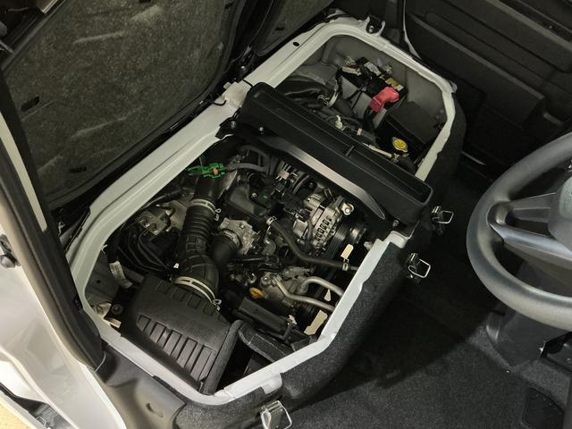 ハイゼットカーゴ クルーズターボ　コーナーセンサー　オートマチックハイビーム　前後コーナーセンサー　オートマチックハイビーム　オートライト　アイドリングストップ　スマートキー　キーレスエントリー　スペアキー有り　プッシュスタート　横滑り防止装置　盗難防止装置　マニュアルエアコン（54枚目）