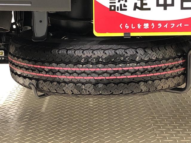 ハイゼットトラック スタンダード　パートタイム４ＷＤ　オートライト　スペアタイヤ　ハロゲンヘッドランプ　エアコン　パワステ　運転席バニティミラー　サビ長期保証　ＡＭ・ＦＭラジオ　バッテリーカバー　ＡＢＳ　運転席エアバック（38枚目）