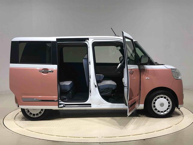 ストライプスGターボ 後席両側パワースライドドア キーフリー バックモニター 電動パーキングブレーキ 運転席・助手席シートヒーター サイドエアバッグ LEDヘッドライト・フォグランプ オートエアコン オートライト セキュリティーアラーム機能(6枚目)