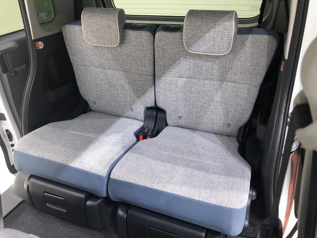 ストライプスGターボ 後席両側パワースライドドア キーフリー バックモニター 電動パーキングブレーキ 運転席・助手席シートヒーター サイドエアバッグ LEDヘッドライト・フォグランプ オートエアコン オートライト セキュリティーアラーム機能(35枚目)