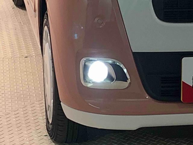 ムーヴキャンバス ストライプスＧ　電動パーキング　運転席・助手席シートヒーター　ＬＥＤヘッドランプ　フォグランプ　１４インチフルホイールキャップ　プッシュボタンスタート　セキュリティアラーム　オートライト　電動パーキング　両側パワースライドドア（40枚目）