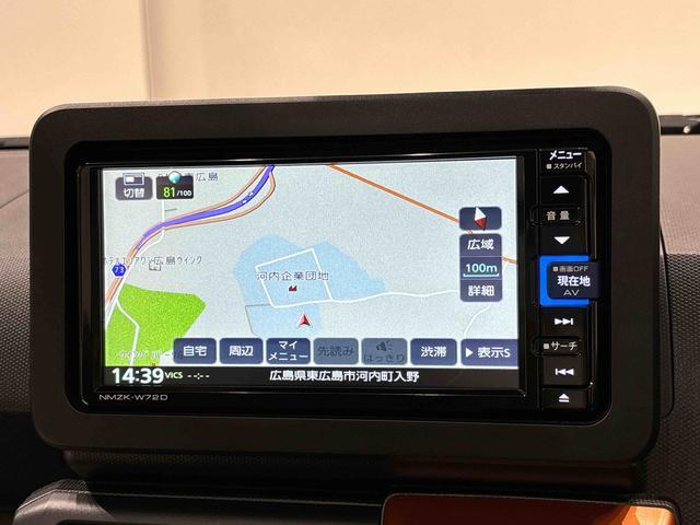 タフト Ｇターボ　ナビ　バックカメラ　ＥＴＣ　スカイフィールトップ　ＬＥＤオートライト　フロントフォグランプ　運転席助手席シートヒーター　プッシュボタンスタート　キーフリーシステム　電動パーキングブレーキ　バックカメラ　アルミホイール（2枚目）