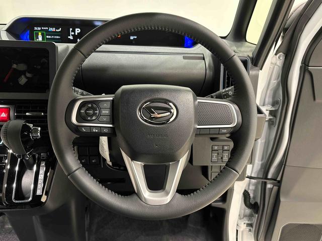 タント カスタムＲＳ　パノラマモニター　電動パーキングブレーキ　ＬＥＤオートライト　パワースライドドアウェルカムオープン機能　電動パーキングブレーキ　運転席助手席シートヒーター　アルミホイール　キーフリーシステム　　オート電動格納式ドアミラー（14枚目）