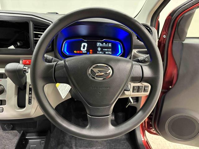 ミライース Ｘ　リミテッドＳＡＩＩＩ　オートライト　電動格納式ドアミラー　ＬＥＤヘッドランプ　セキュリティアラーム　コーナーセンサー　１４インチフルホイールキャップ　キーレスエントリー　　ショツピングフック　マニュアルエアコン　バックカメラ（12枚目）