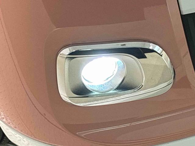 ムーヴキャンバス ストライプスＧ　電動パーキングブレーキ　バックカメラ　ＬＥＤオートライト・フォグランプ　電動パーキングブレーキ　プッシュボタンスタート　セキュリティアラーム　バックカメラ　両側パワースライドドアウエルカムオープン機能　オート電動格納式ドアミラー（46枚目）