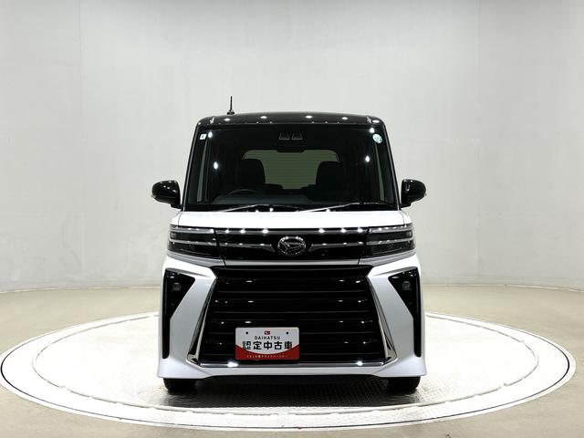 タント カスタムＲＳ　電動パーキングブレーキ　ＬＥＤオートライト　パワースライドドアウェルカムオープン機能　電動パーキングブレーキ　運転席助手席シートヒーター　アルミホイール　キーフリーシステム　　オート電動格納式ドアミラー（6枚目）