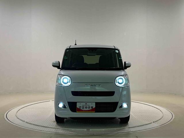 ムーヴキャンバス セオリーＧターボ　４ＷＤ　ＬＥＤヘッドランプ・フォグランプ　電動パーキングブレーキ　プッシュボタンスタート　セキュリティアラーム　バックカメラ　両側パワースライドドアウエルカムオープン機能　オート電動格納式ドアミラー（44枚目）