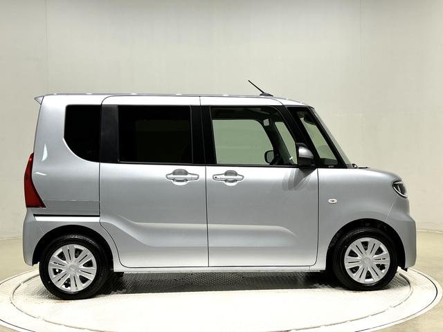 タント Ｘ　バックカメラ　両側シートヒーター　片側電動スライドドア　ＬＥＤオートライト　パワースライドドアウェルカムオープン機能　電動パーキングブレーキ　運転席助手席シートヒーター　　フルホイールキャツプ　キーフリーシステム　　オート電動格納式ドアミラー（7枚目）